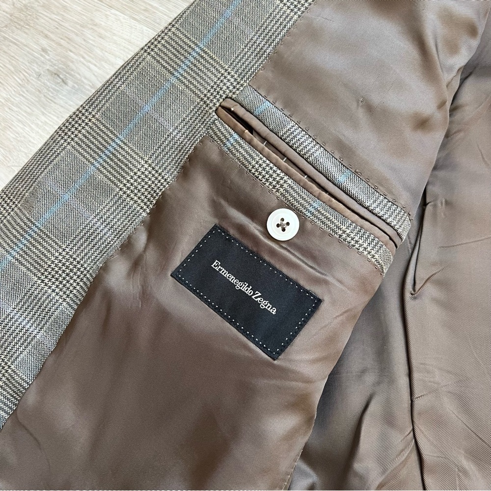 Ermenegildo Zegna plaid blazer - Picture 5 of 8
